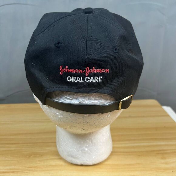 Johnson & Johnson Oral Care Hat Cap Black Adjustable In a League of Our Own - Picture 3 of 4